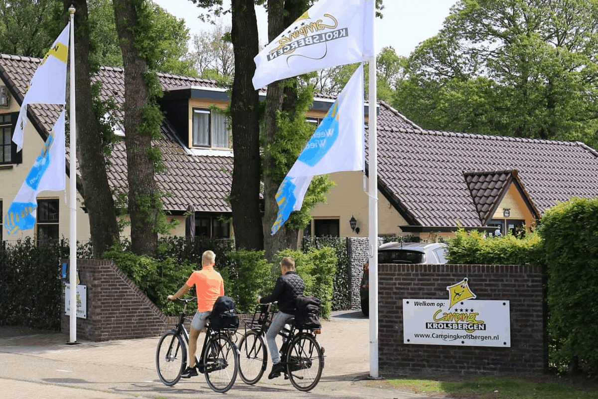 fiets camping Nederland 
